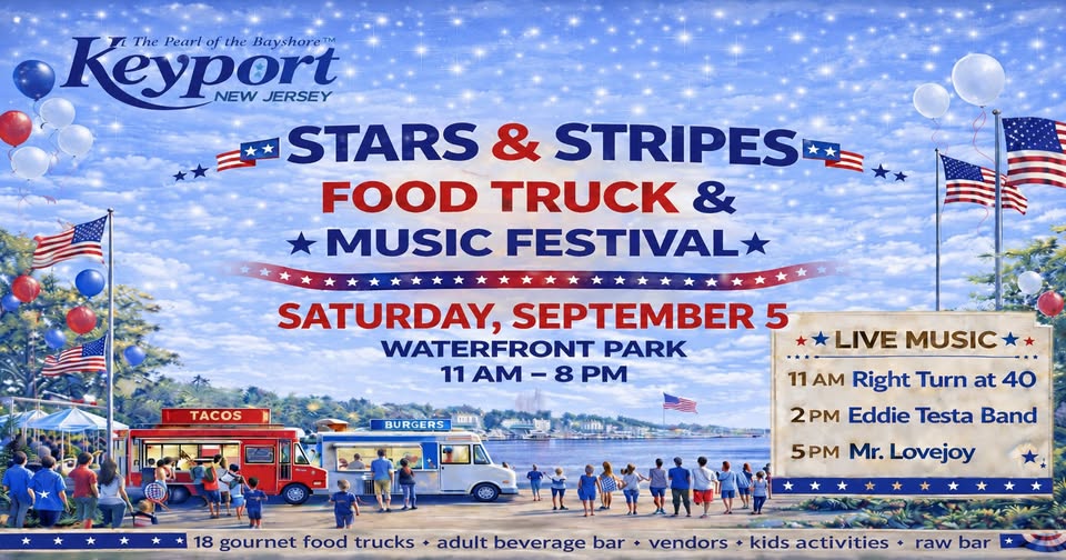 Eddie Testa and Only Human Bands at Keyport Food & Music Festival!